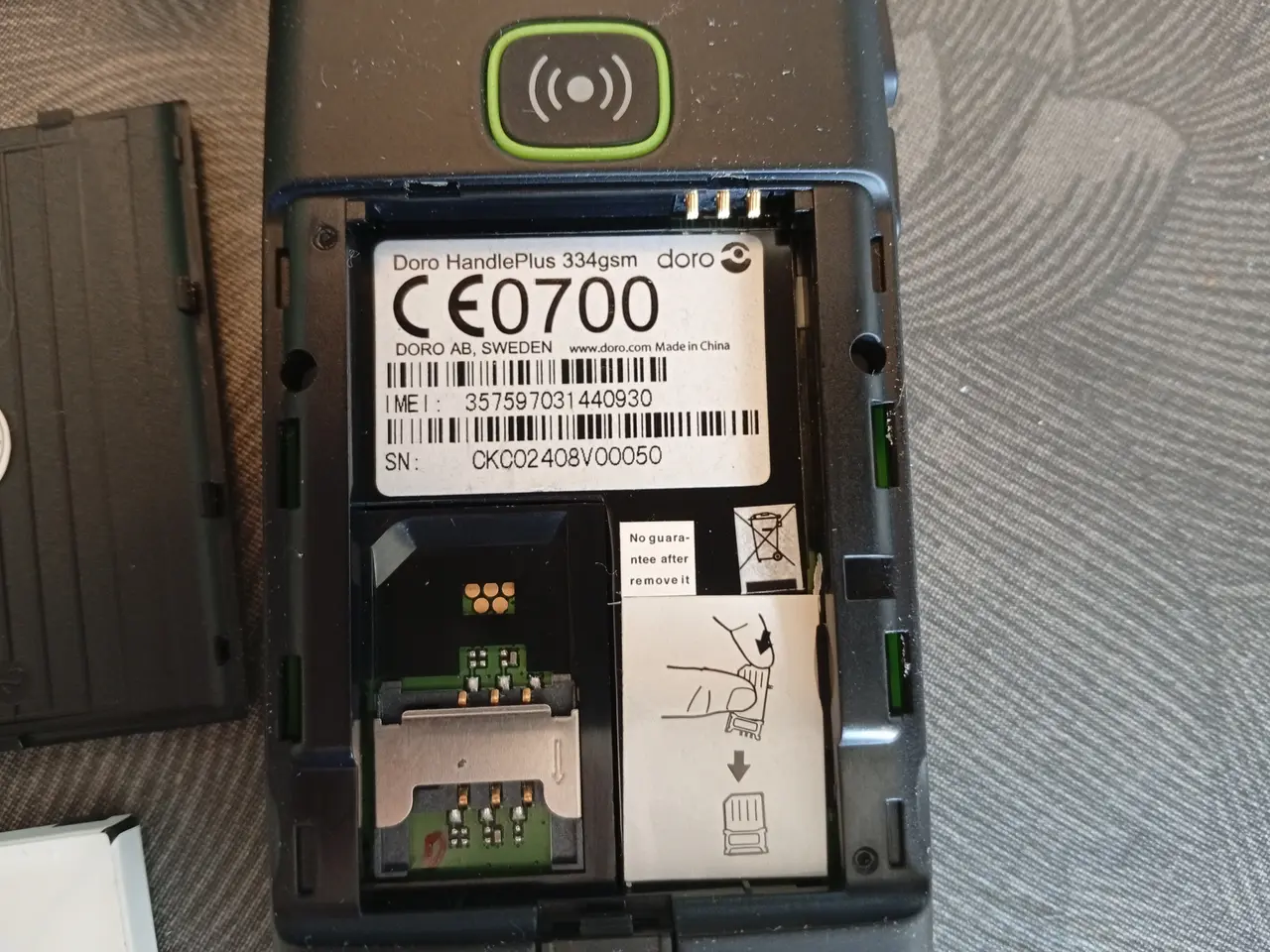 Billede 4 - DORO Håndmobil 334gsm