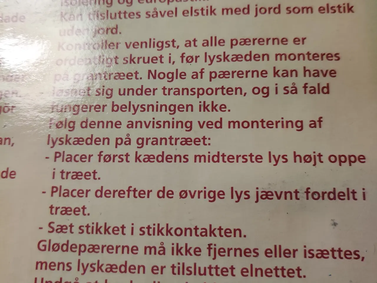 Billede 7 - Juletræslyskæde