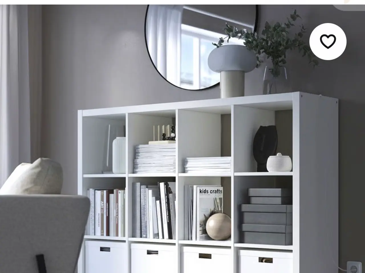 Billede 4 - Kallax fra IKEA inkl. kasser
