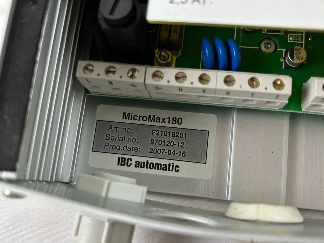 Billede 9 - IBC Automatic MicroMax180 F21018201 Motor 3x230V