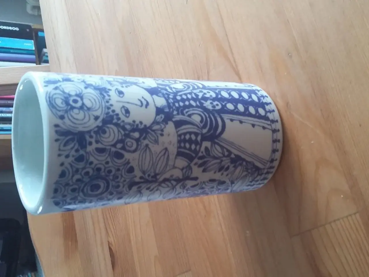Billede 1 - Bjørn Winblad Vase blå.