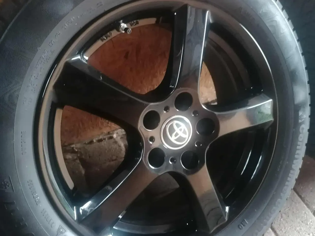 Billede 4 - Toyota fælge 5x114,3 M. Vinterdæk