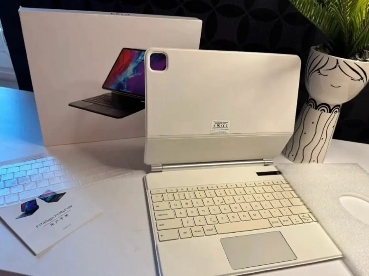 Billede 2 - magnetisk keyboard passer til iPad Pro 12,9 