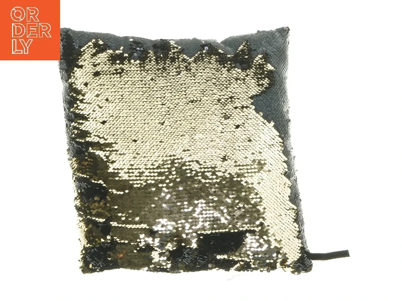 Billede 3 - Pyntepude med vendbare pailletter (str. 36x36 cm)