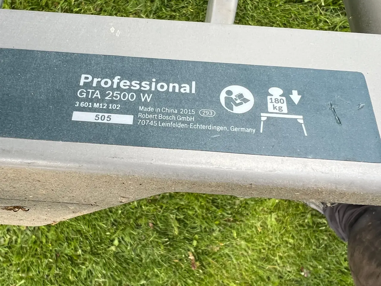 Billede 4 - Bosch Professionel Kapsav og bord