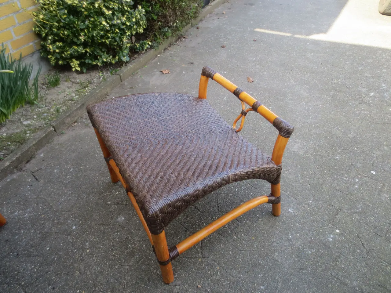 Billede 4 - Retro Design Bambuslænstol