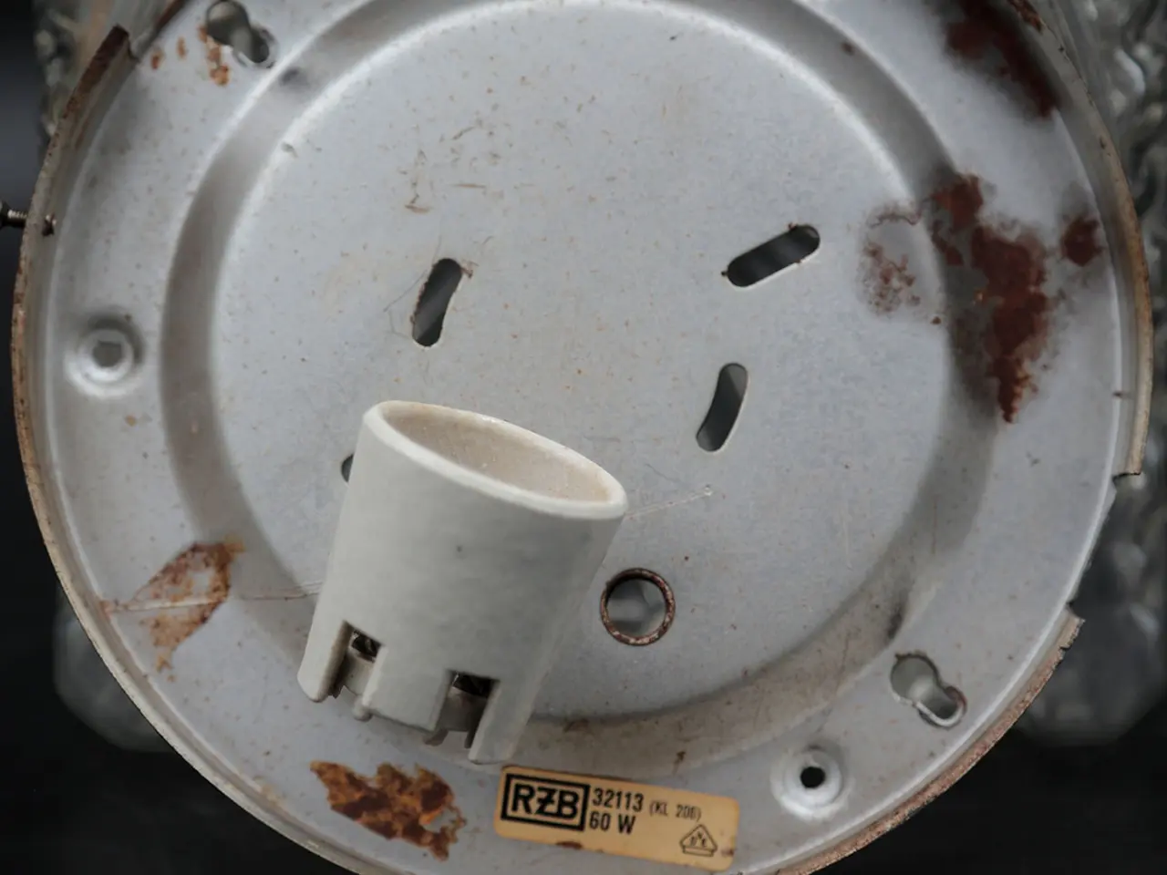 Billede 7 - RZB plafond i prismaglas – tysk space age