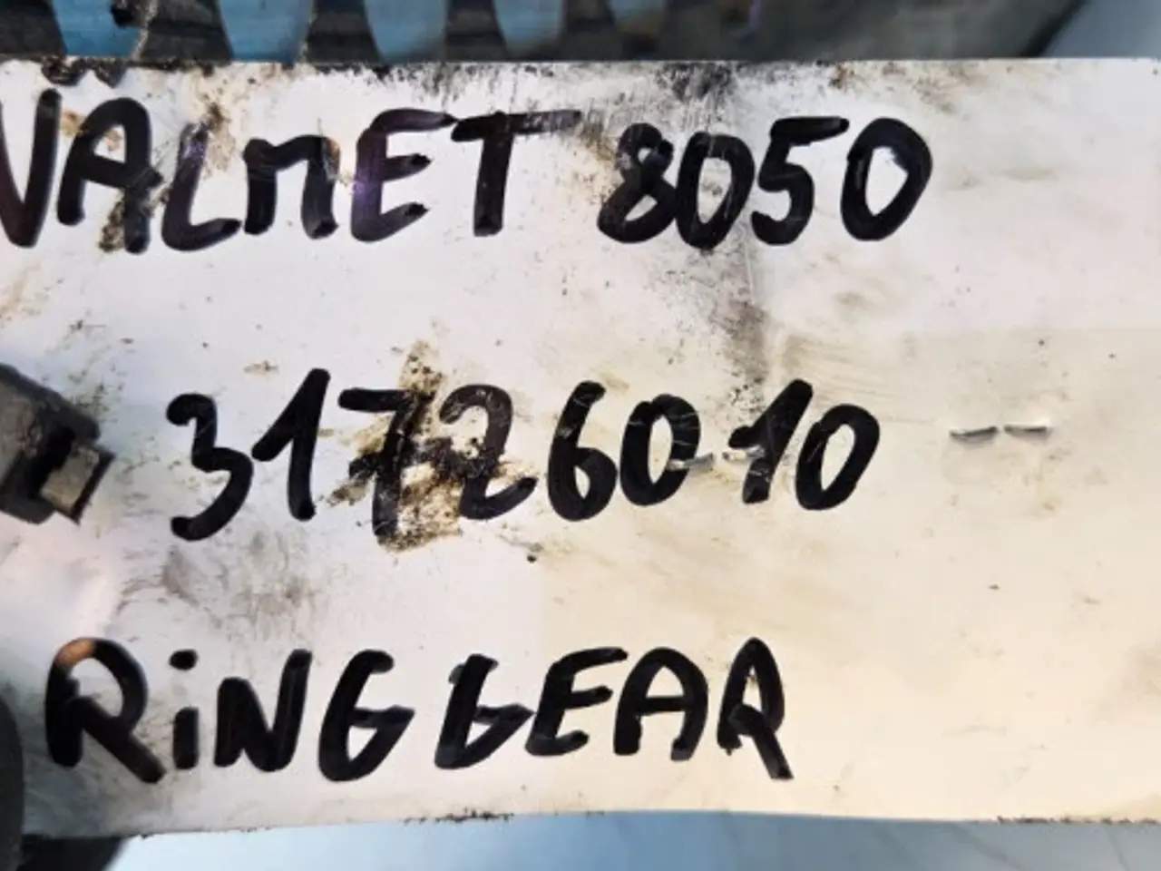 Billede 11 - Valmet  8350   Tandkrans    31726010