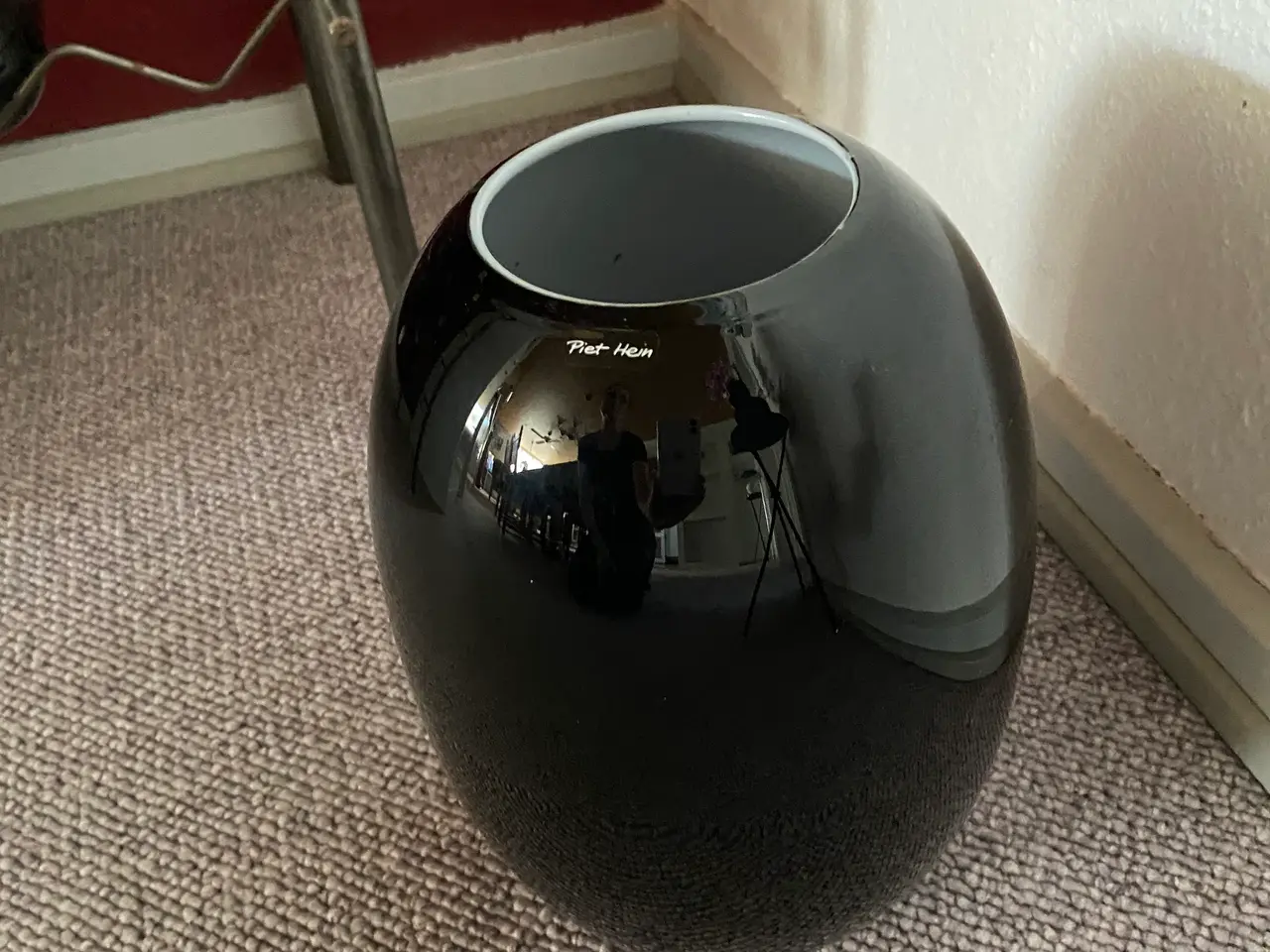 Billede 1 - Piet Hein vase H 24cm