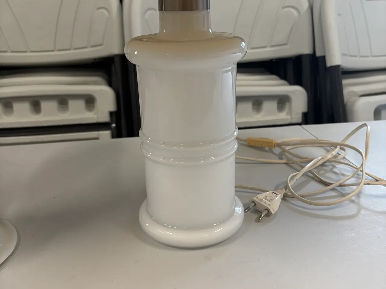 Billede 4 - Holmegaard vase og lampe
