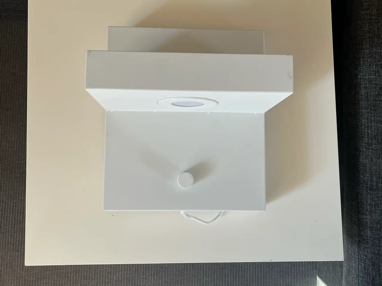 Billede 7 - Kubik sengelamper, 1 sort og 1 hvid