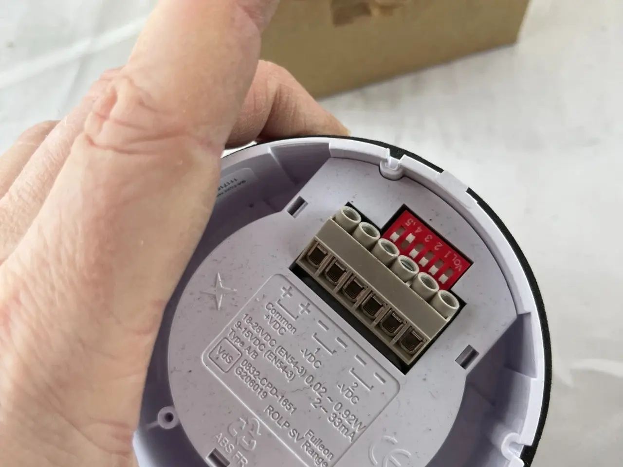 Billede 8 - Fulleon ROLP/SV 0832-CPD-1651 Fire Alarm Sounder