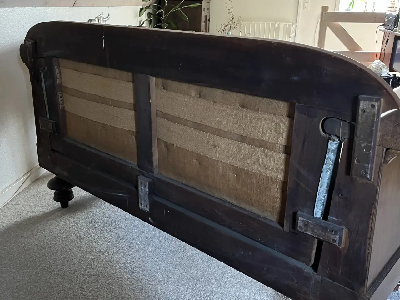 Billede 6 - Super flot antik mahogni sofa.
