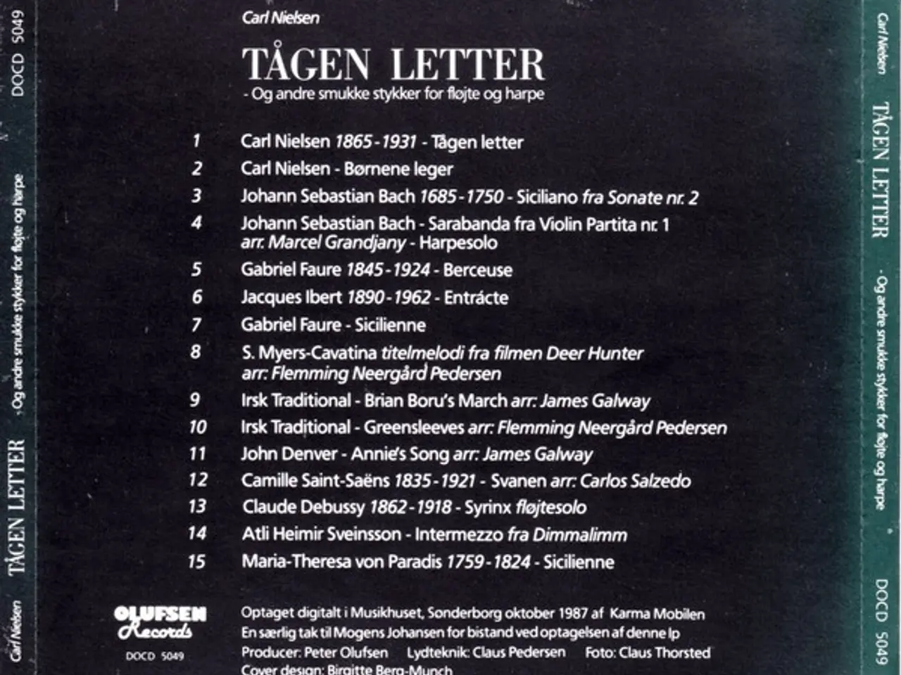 Billede 3 - Benedikte Johansen… – Tågen Letter – CD