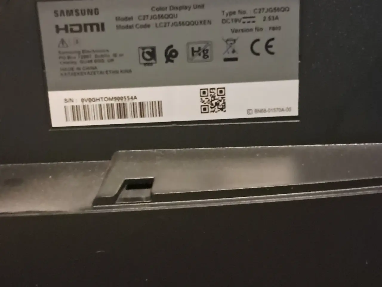 Billede 2 - Samsung 27" buet skærm