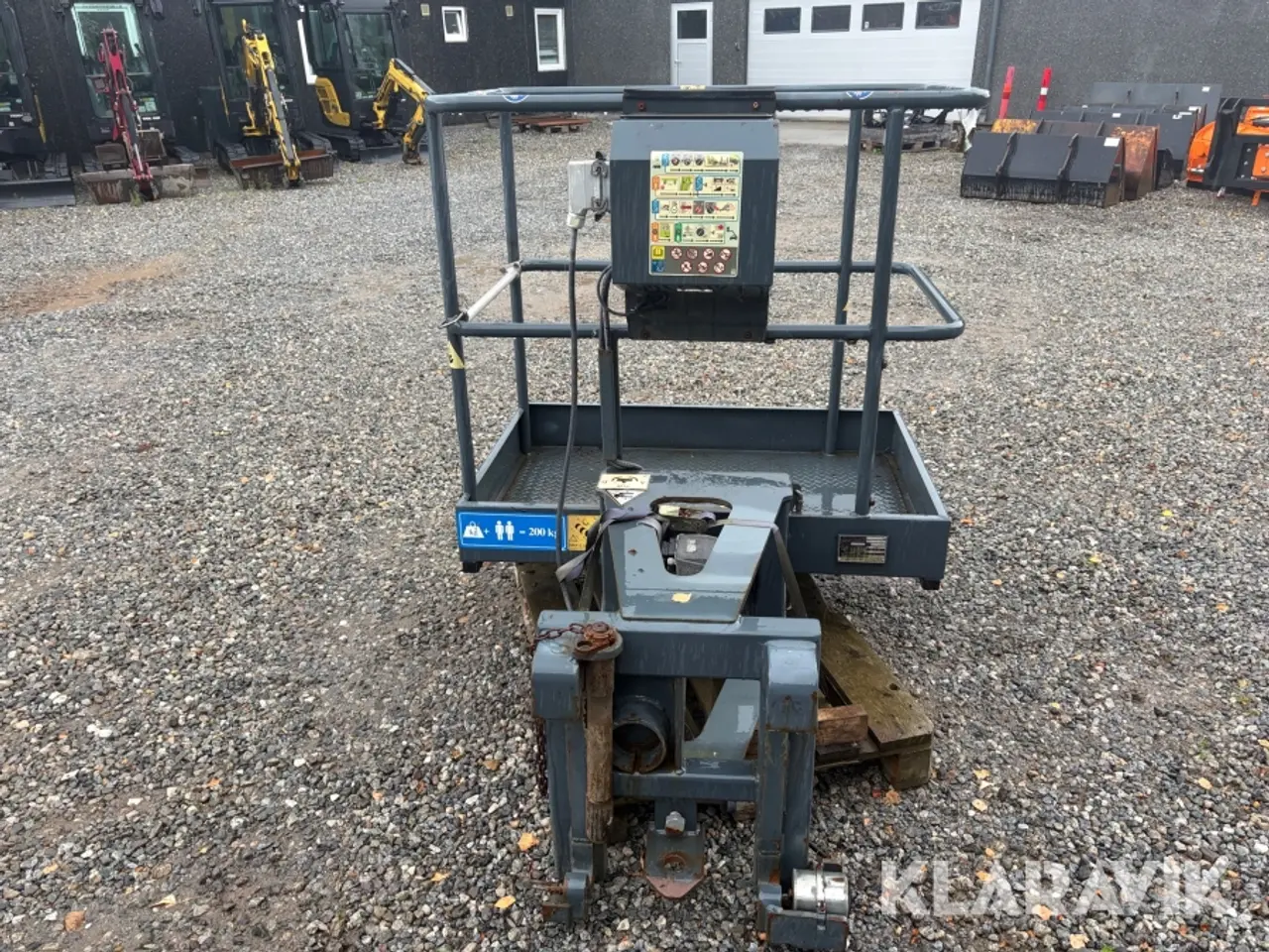Billede 4 - Mandskabskurv Tremme PR20