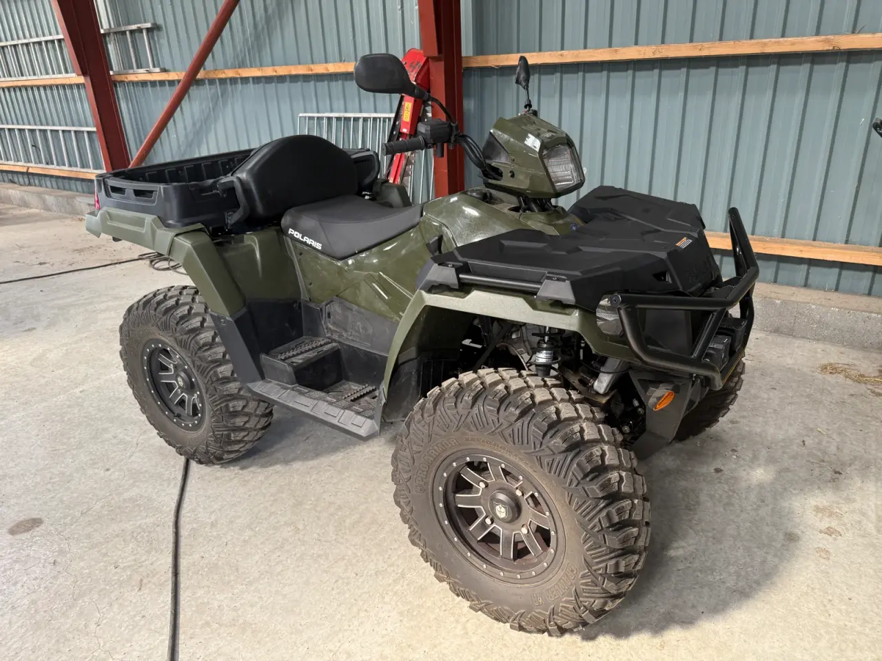 Billede 4 - Porlaris  sportman 570 med lad 