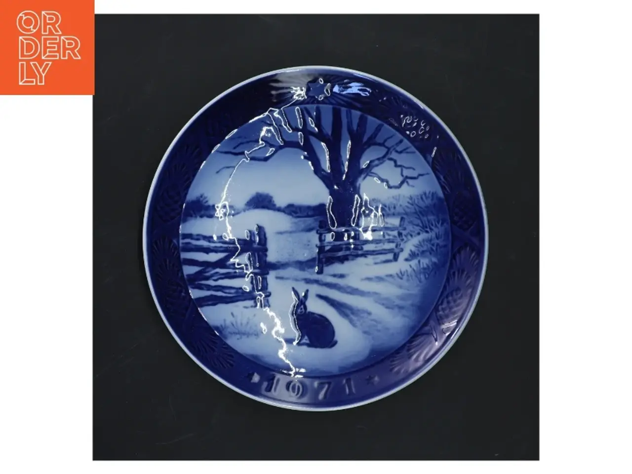 Billede 1 - Royal Copenhagen Juleplatte 1971 fra Royal Copenhagen (str. Ø 18,5 cm)