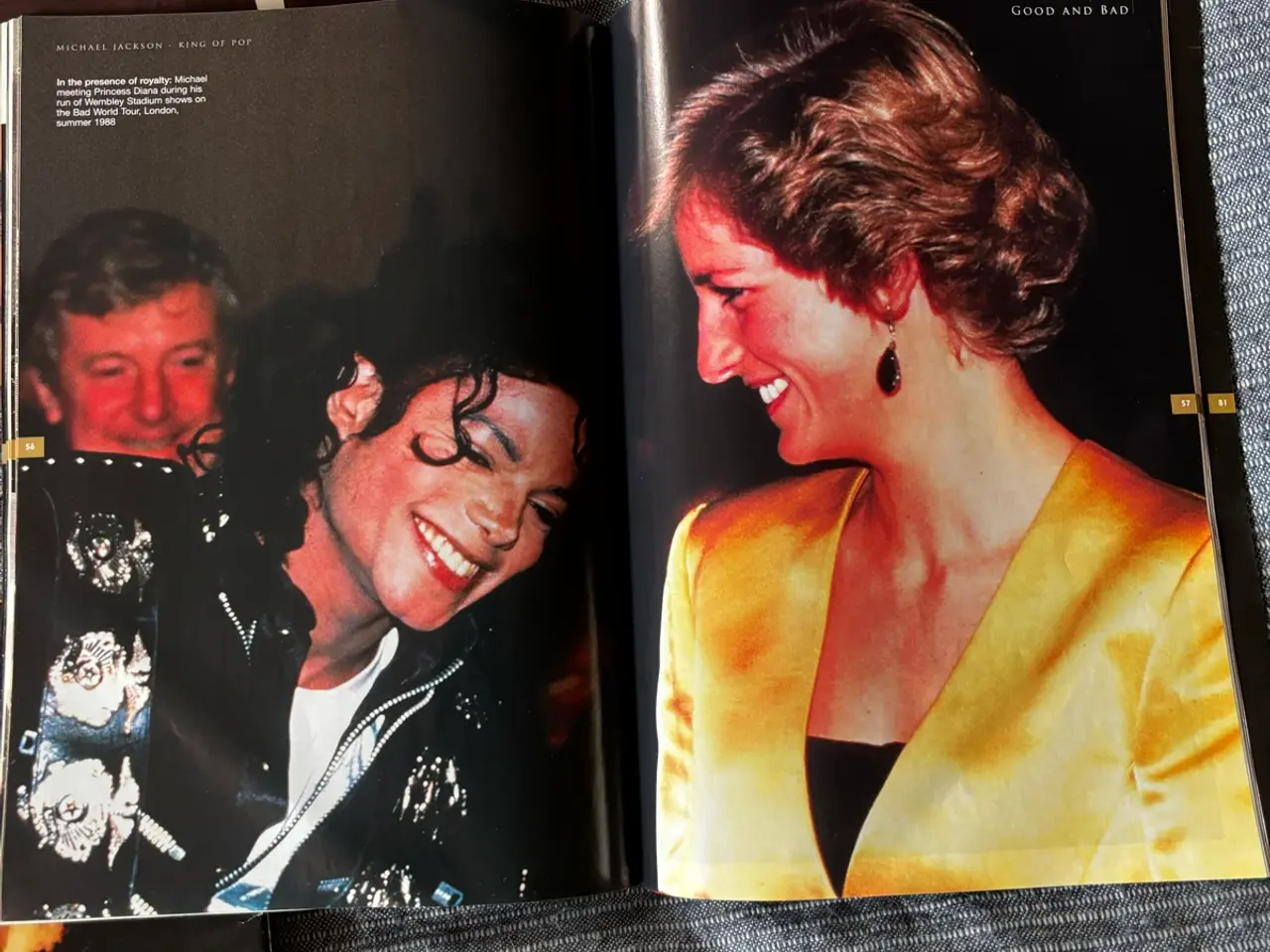 Billede 8 - 5 vintages Michael Jackson blade sælges samlet