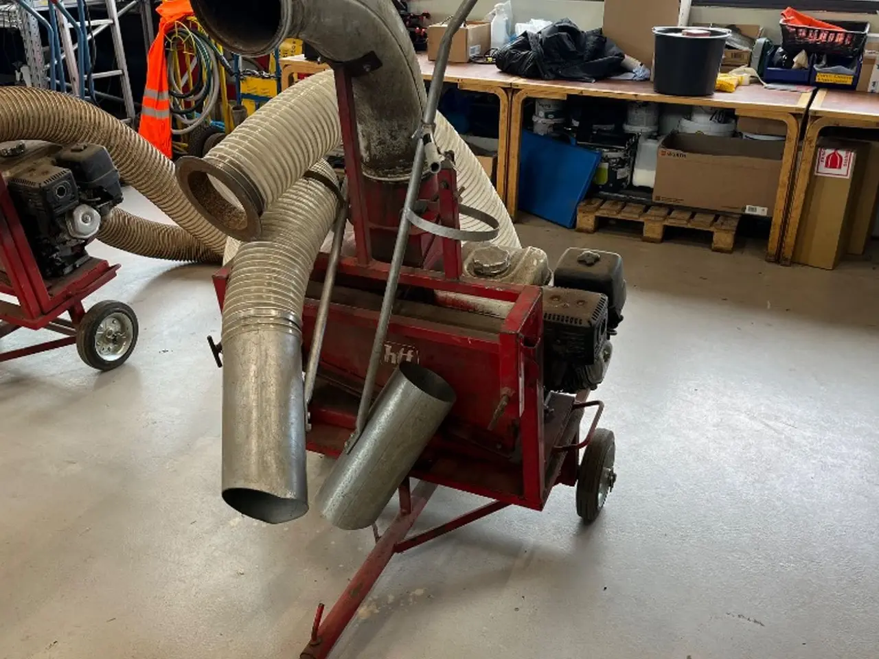 Billede 1 - HTF MK 3 Multisuger Løvsuger med Honda benzinmotor