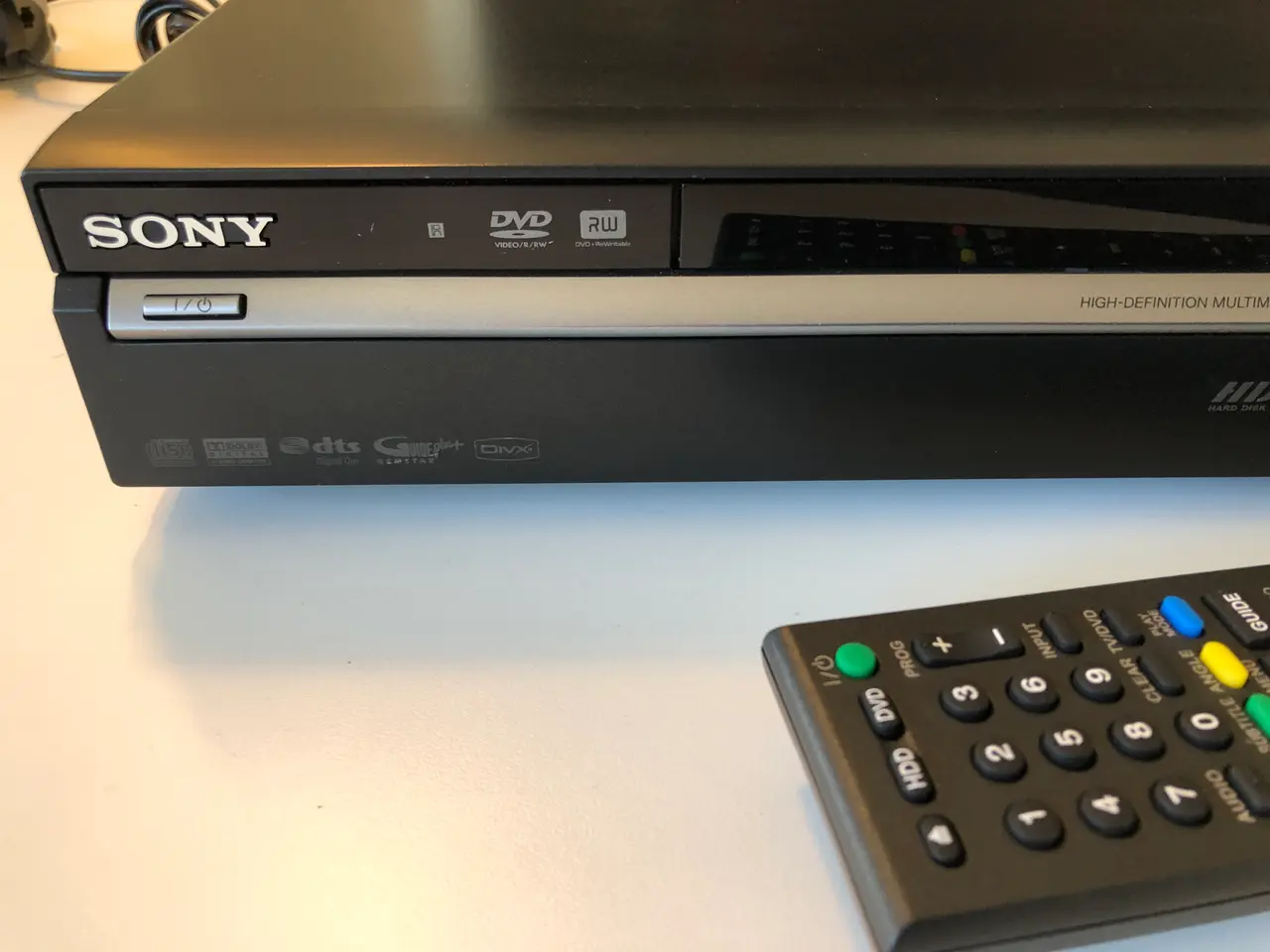 Billede 4 - Sony DVD afspiller med harddisk og HDMI