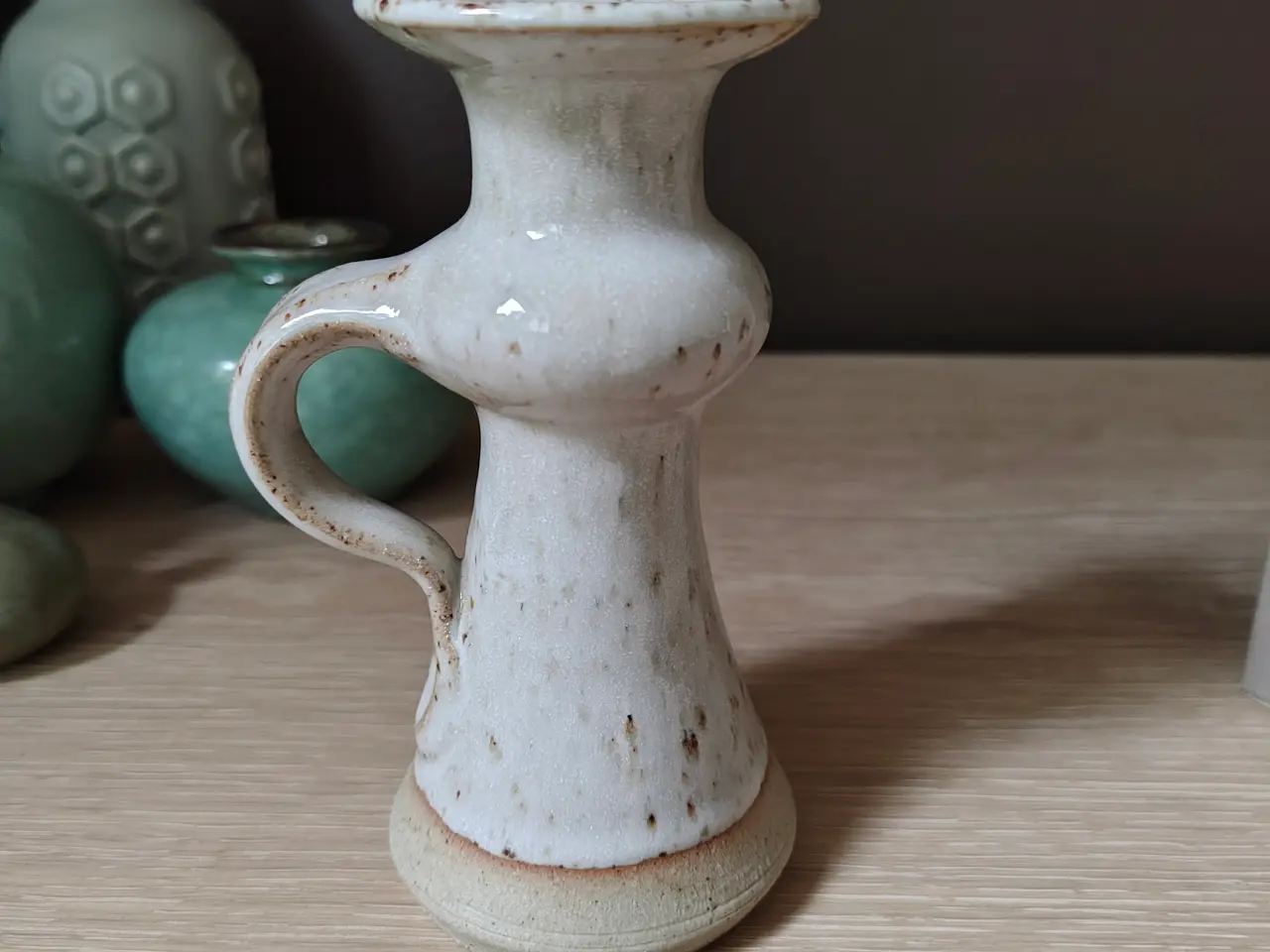 Billede 2 - Flot keramik lysestage