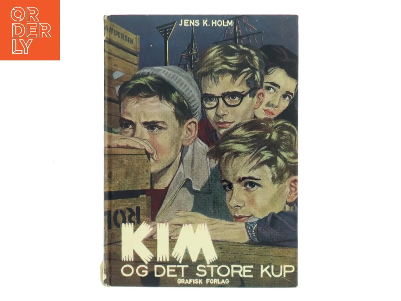 Billede 1 - Kim og det store kup af Jens K. Holm (Bog)