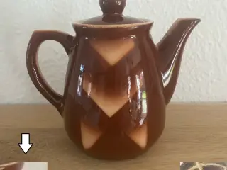 * Lækker Art Deco-kaffe/tekande - fra Bunzlauer Ke
