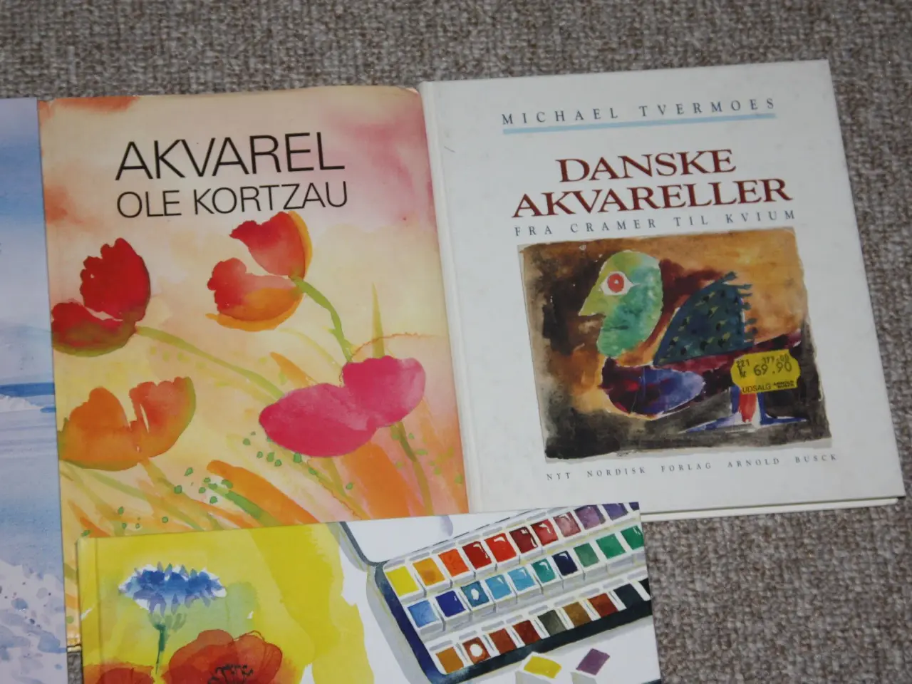 Billede 1 - Danske akvareller fra Cramer til Kvium