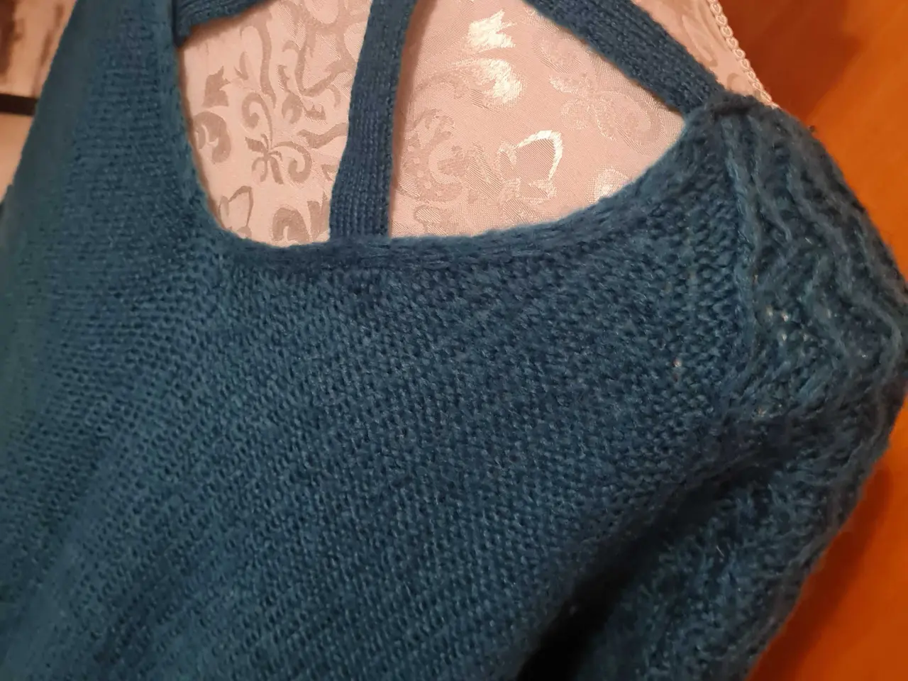 Billede 4 - Grøn strik trøje Dorothy Perkins str 44