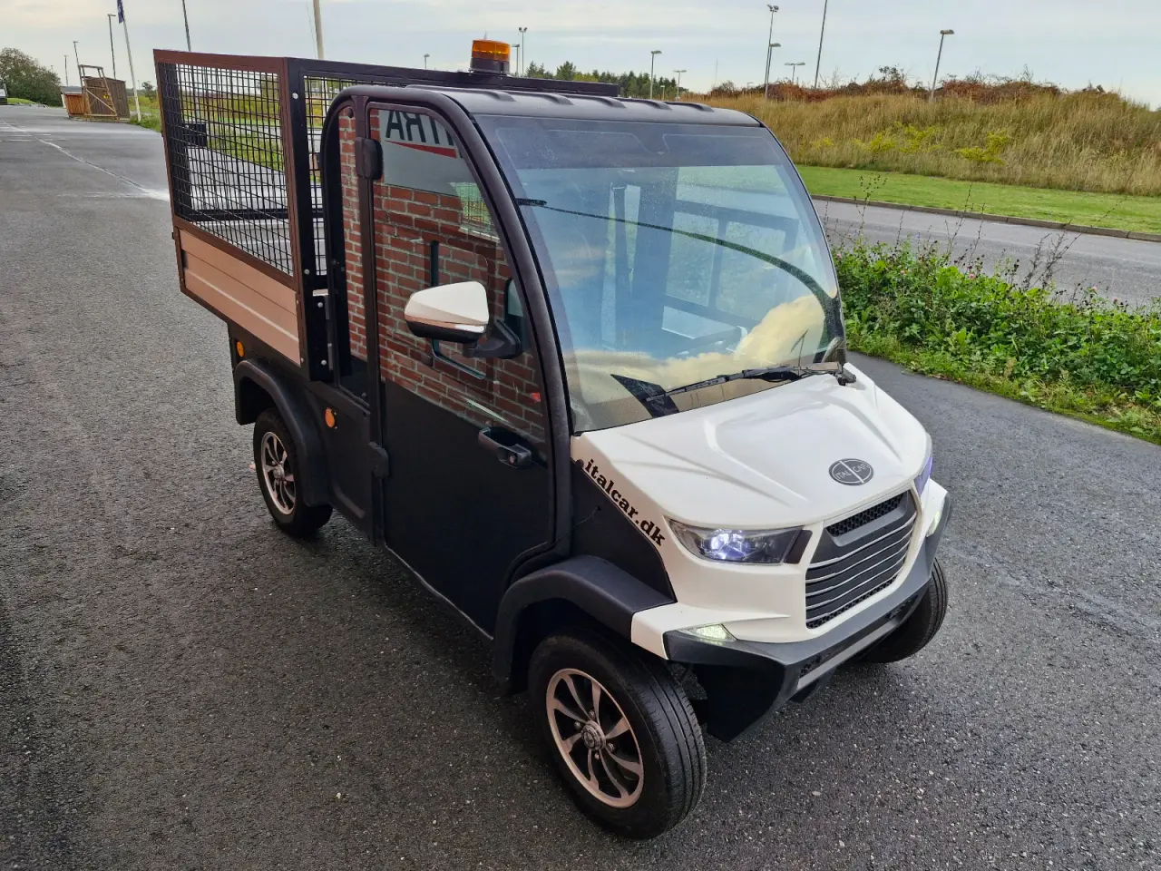 Billede 3 - Italcar Mini El-Bil med lad