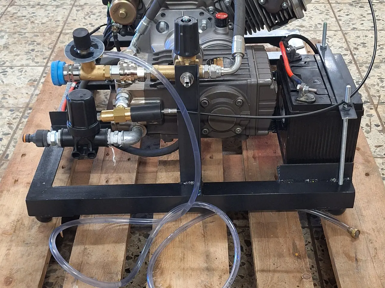 Billede 3 - Benzin LONCIN 389cc 160bar højtryksrenser 