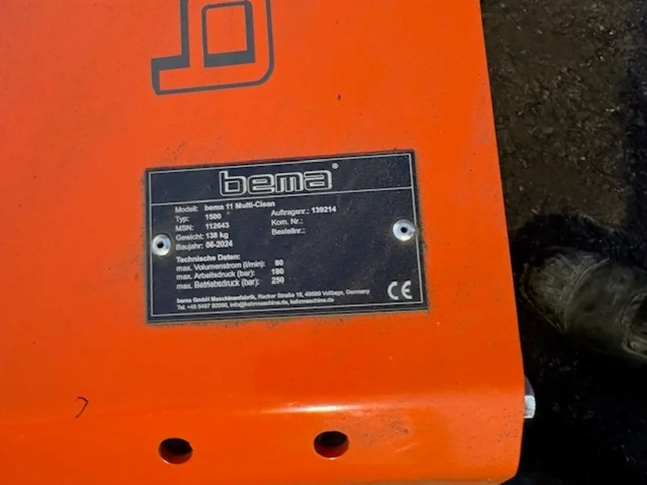 Billede 1 - Bema 1500