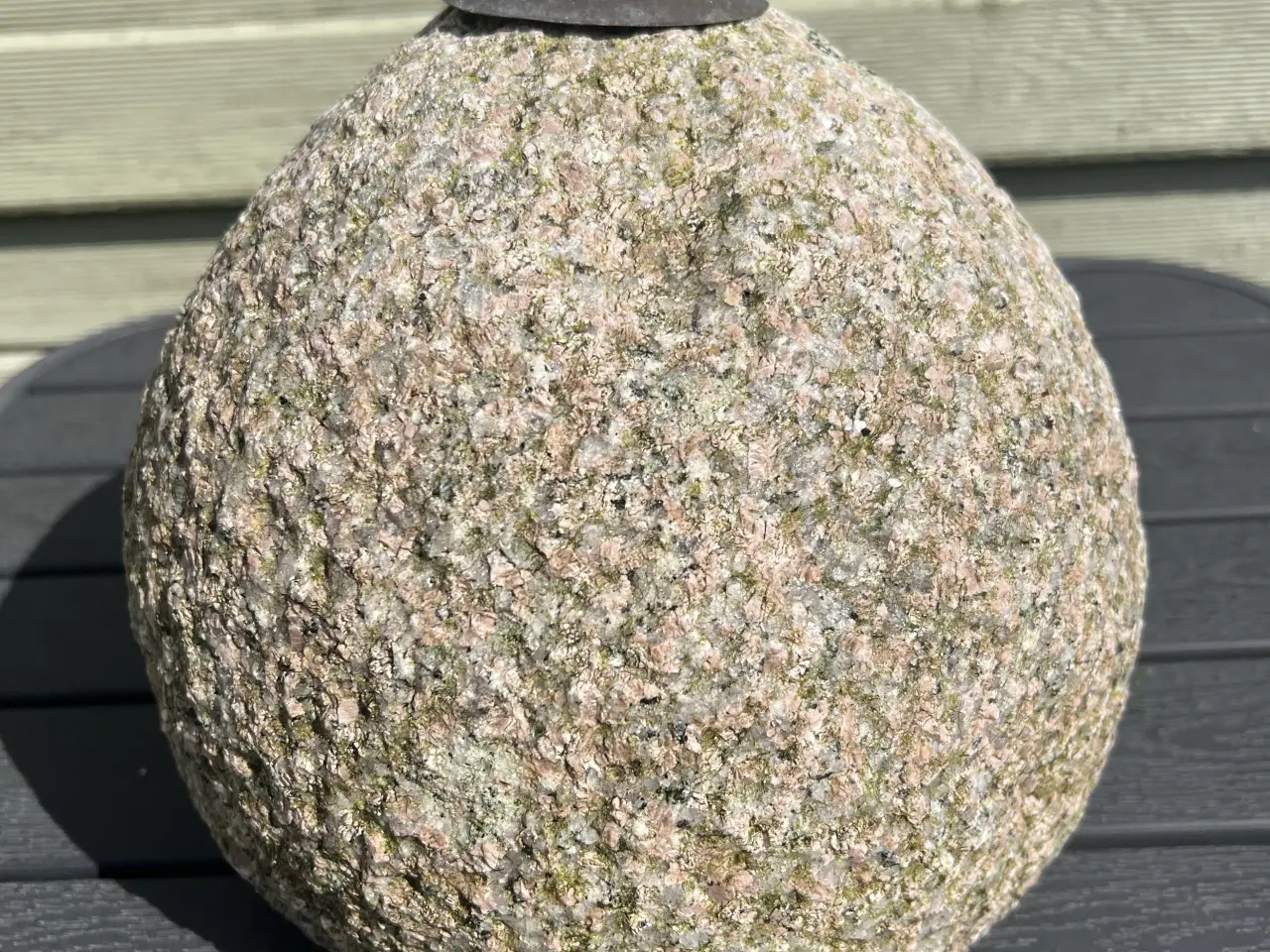 Billede 2 - Olielampe i massiv granit