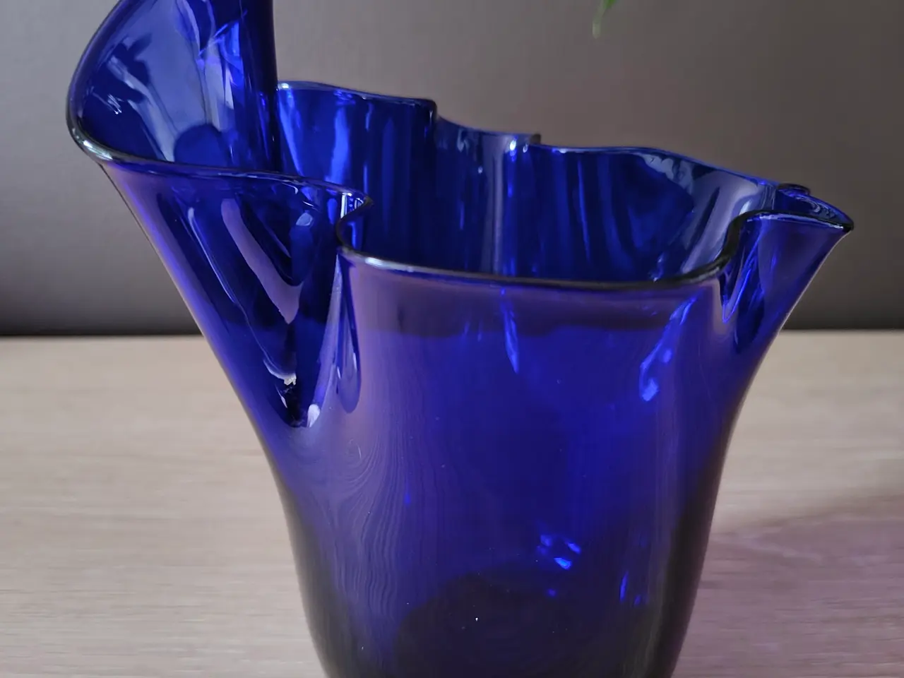 Billede 5 - Flot blå tulipan vase fra Anker Iversen