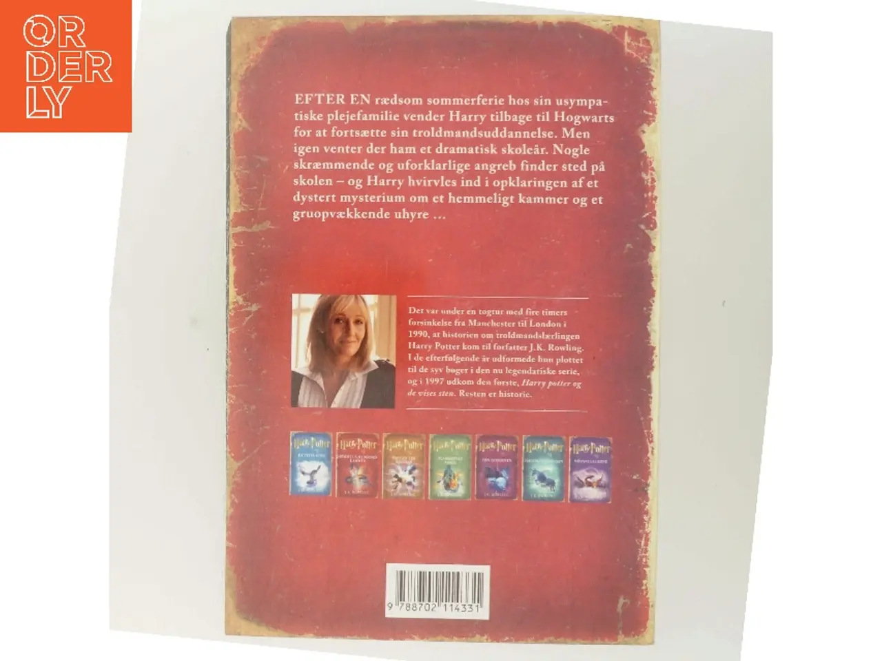 Billede 3 - Harry Potter og Hemmelighedernes Kammer af J. K. Rowling (Bog)