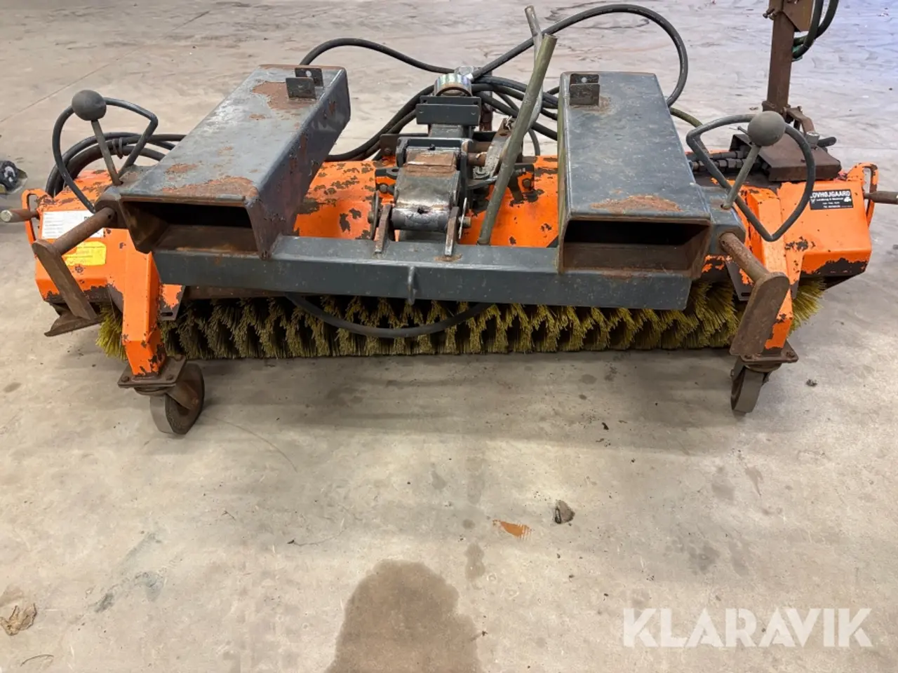 Billede 4 - Hydraulisk kost Tuchel Plus 560 200, svingbar, til pallegafler