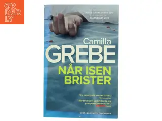Når isen brister af Camilla Grebe (Bog)