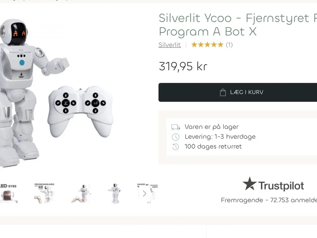 Billede 6 - Silverlit Ycoo Robot fjernstyret