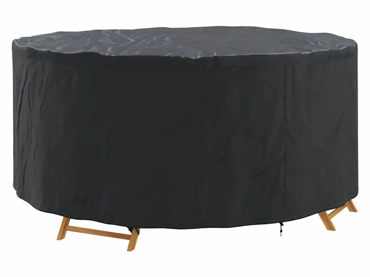 Billede 3 - Overtræk til havemøbler Sort 200 x 200 x 71 cm 420D stof