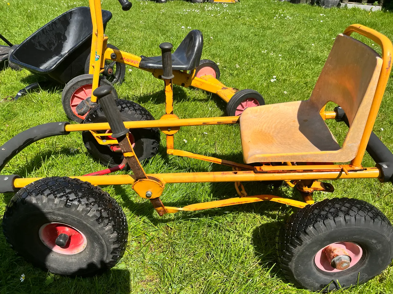 Billede 3 - Mooncar, cykel samt vogne 