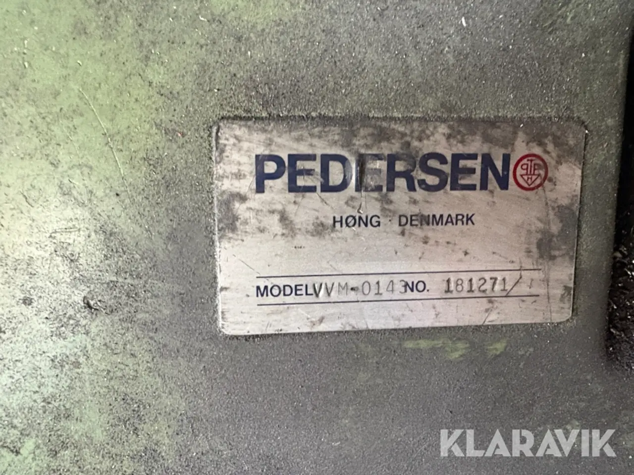 Billede 12 - Fræsemaskin Pedersen Vvm-0143