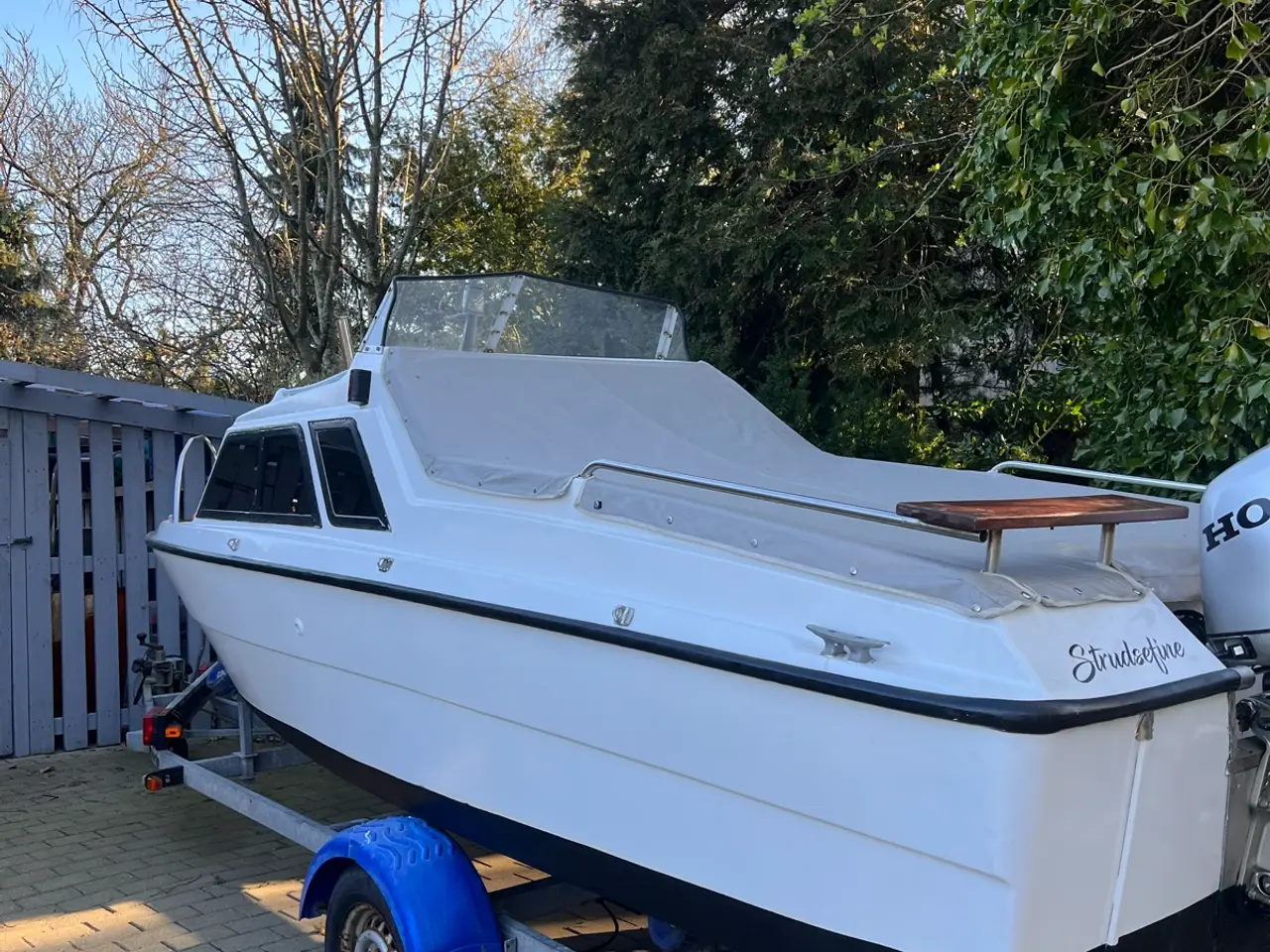 Billede 6 - Motorbåd med 4 takt 50hk Honda inkl. trailer