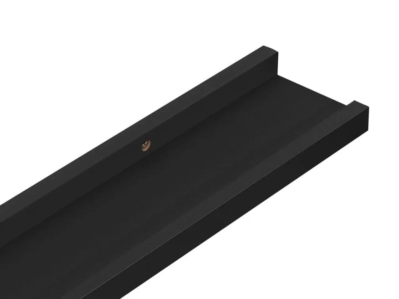 Billede 8 - Væghylder 4 stk. 60x9x3 cm sort