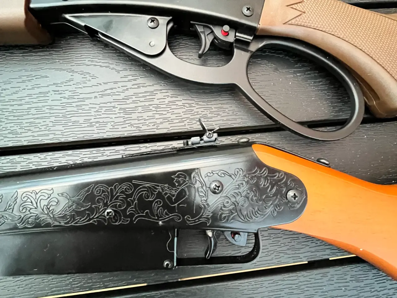Billede 3 - Pump og action lever covboy