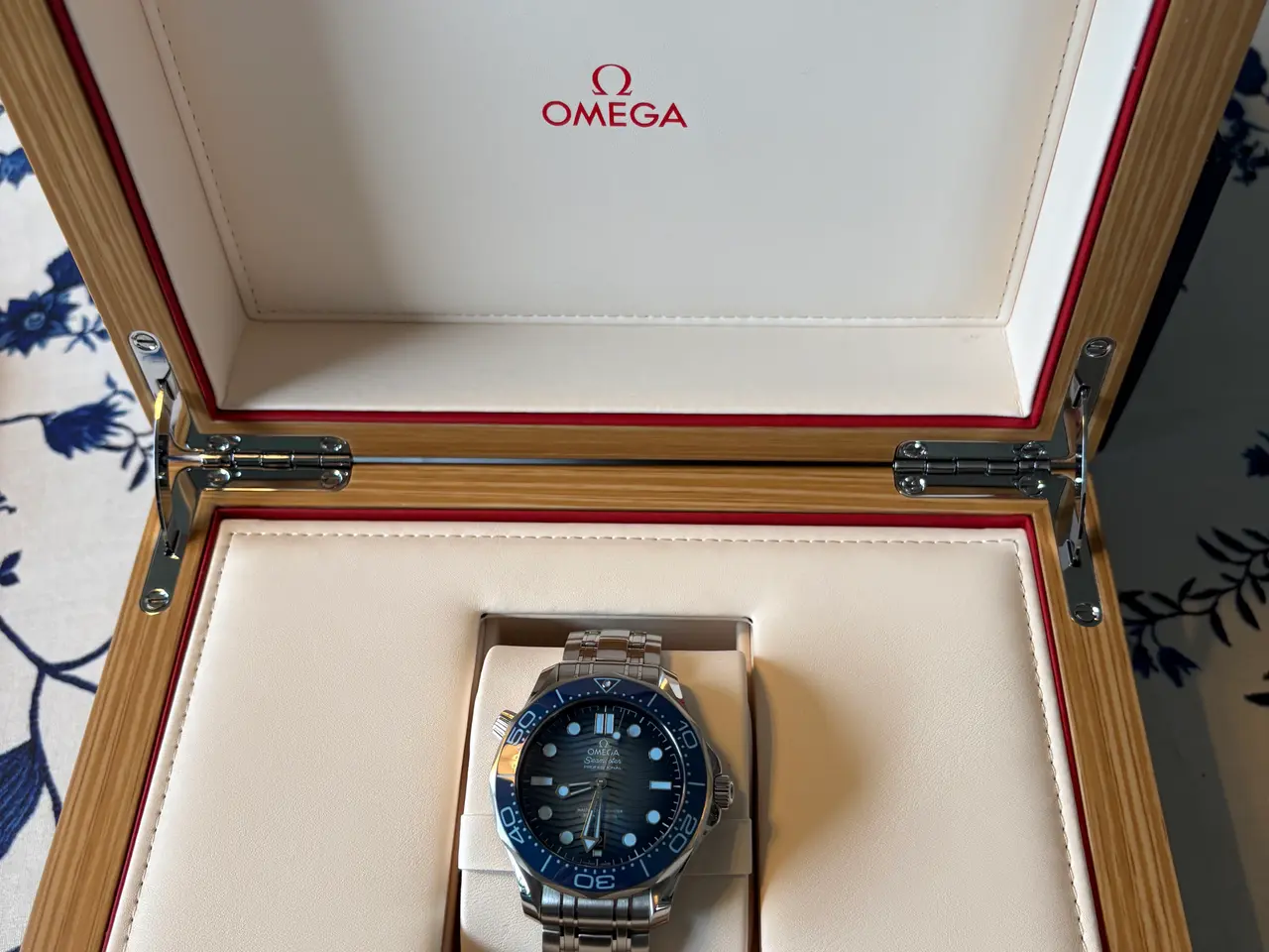 Billede 1 - OMEGA SEAMASTER 300 summer blue