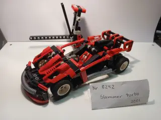 LEGO BIL KOMPLET "SLAMMER TURBO" 8242