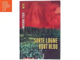 'Sorte løgne rødt blod' af Kjell Eriksson (bog)