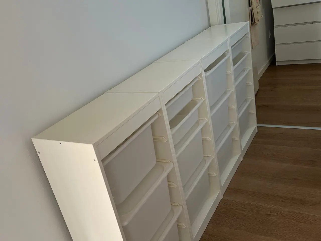 Billede 1 - IKEA TROFAST reoler med kasser og låg