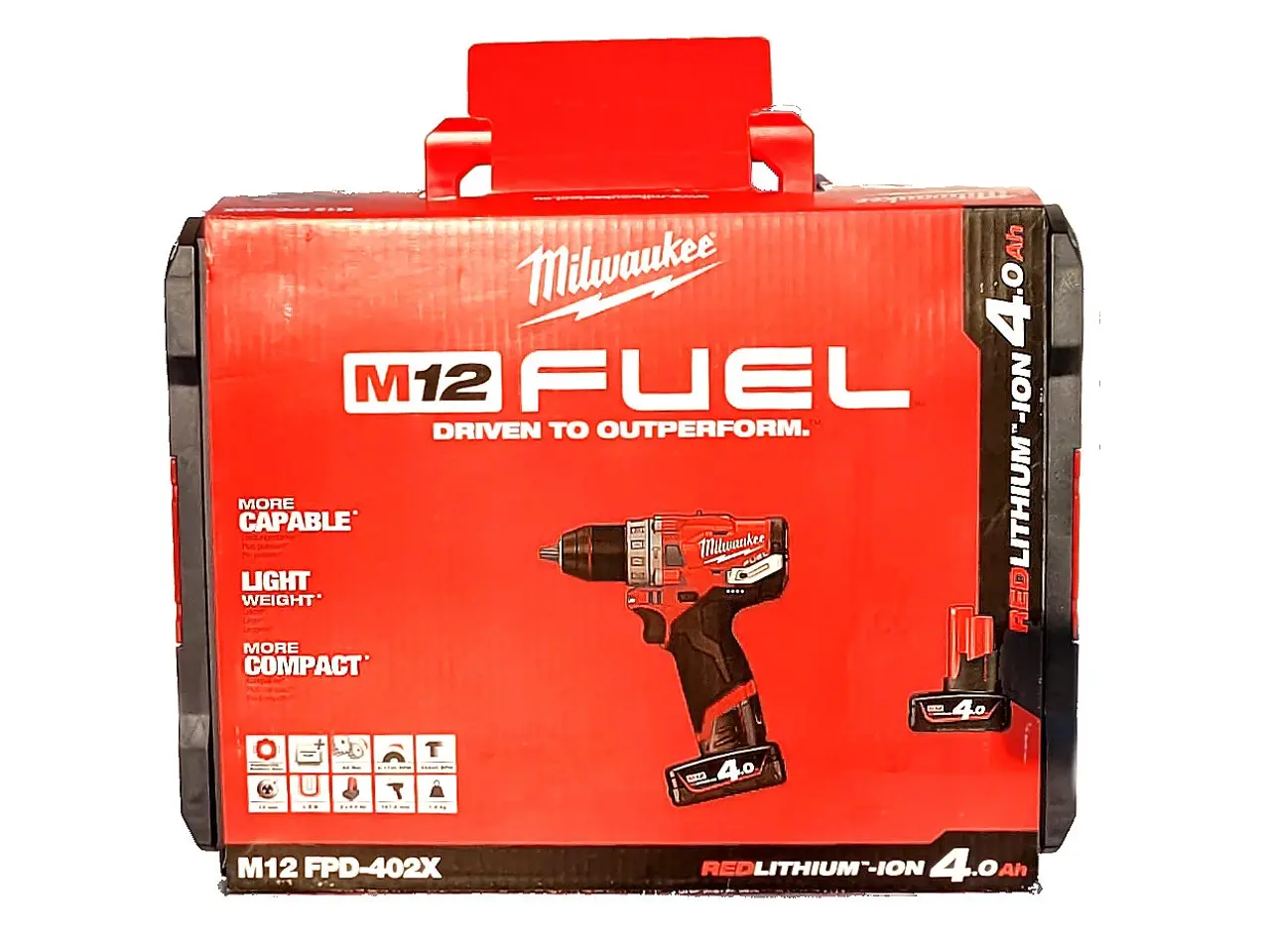 Billede 1 - Slagboremaskine Milwaukee M12 FPD-402X